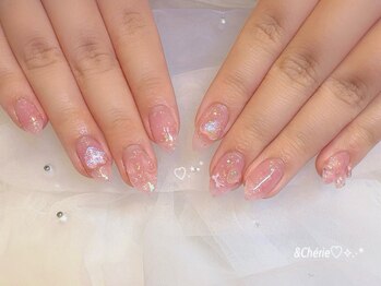 アンドシェリー(&Cherie)の写真/つけ放題で“自分の好き”を詰め込んで＊200円の有料パーツも5個まで無料で、お得に可愛く仕上がるサロン♪