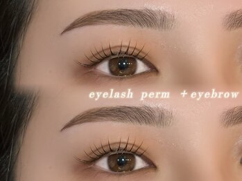 ビアンカ 天神大名店(Bianca)/アイブロウ×まつ毛パーマ¥9900