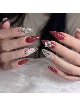 エンジュ 新大阪店(enju)/ハートホロネイル