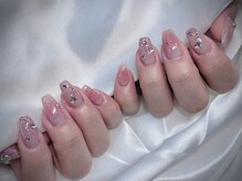 ハラ(Hara)/チーク　ラメ　ピンク