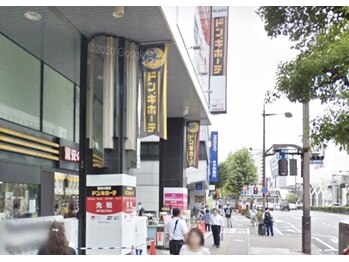 ハロウ/1、岡山駅からイオン方向へ