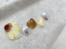 ネイルサロン ふるる 大須店/☆フットミディアムネイル#263