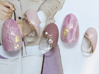 シエルネイルスタジオ 新宮店(Ciel nail studio)/【８０５０円】ニュアンスネイル