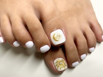 エーネイルルーム(A.Nail.room)/手描きミラーアートネイル