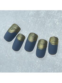 オーク アイラッシュアンドネイル たまプラーザ(OAK)/【MIKI指名デザイン】定額アート