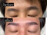 男性も眉毛を整える時代【メンズ】ブロウリフト☆眉パーマ＋眉ワックス脱毛♪