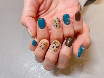 アトリエ ツメ(atelier TsuMe)/ニュアンス/アニマル風/ストーン