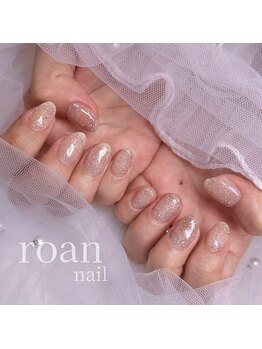 ロアンネイル(roan nail)/透けフラッシュラメ