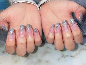 ワンハンドレッドプラス(100+)/ラメフラッシュグラデーション