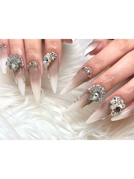 長さ出しのできるサロン