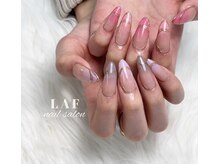 ラフ(LAF)の雰囲気(短いお爪の方も長さだしで美フォルム指先長く♪ご相談はLINEから)