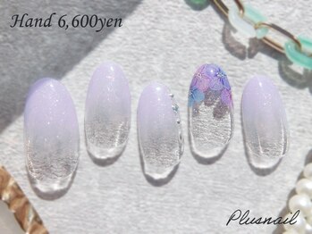 プラスネイル 銀座中央通り店(PLUS NAIL)/【3055】オフィスネイル