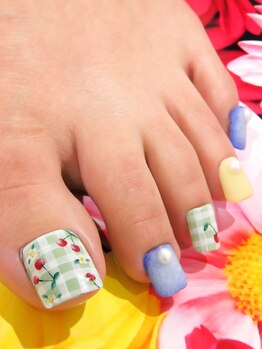 カラーズ 浜松店(colors)/チェックにさくらんぼ♪