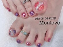 パーツビューティ モンレーブ(partsbeauty Monleve)/フットネイル　アート2本