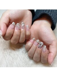 ワンホンネイル ¥8000