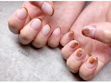 ナナネイル(7.Nail)/アシンメトリーニュアンスネイル