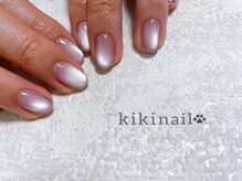 キキネイル 溝の口(kikinail)/マグネットネイル　ピンク