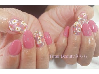 ネイルサロン きらら 藤沢本店/フラワーネイル