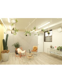 ゆったり空間で施術が受けられるサロン