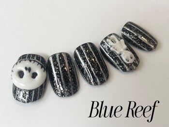 ハロウィンジャックネイル