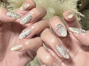 ソアラスネイル(Soaras Nail)/ツイードネイル