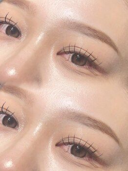 ノワール(NOIR)の写真/貴方に似合うマツエクのご提案も可◎【LEDマツエク/フラットラッシュ/バインドロック/カラーエクステ】