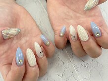 ディーネイル 池袋(D-nail)/【森 指名】 ニットネイル