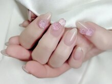 クラルトゥーナ 表参道(Curaltuna)/薔薇ネイル