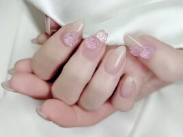 薔薇ネイル