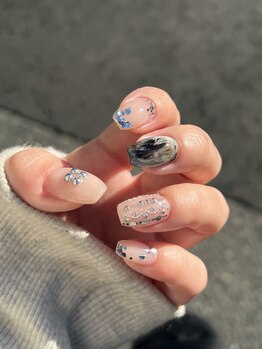 手描きアートが得意なサロン