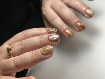アオドットネイル(Ao. Nail)/セルフカスタムニュアンス