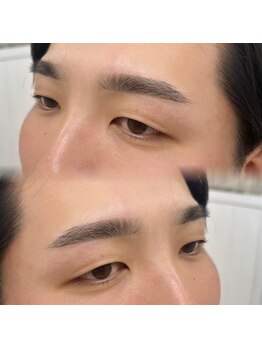 サッシーラッシュ(SASSY LASH)/メンズ美眉WAX+毛量調整