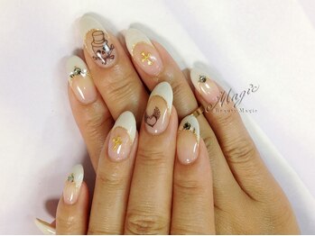 ネイルサロン ビューティーマジック 川口店/ 上品白フレンチ