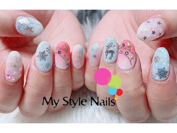 マイ スタイル ネイルズ(My Style Nails)/デザインスカルプ１２０分コース