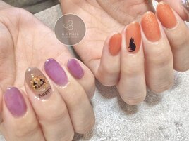 Halloweenネイル
