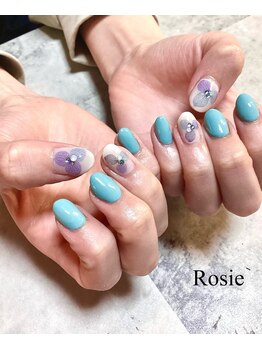 ロージィ(Rosie)/フラワーネイル