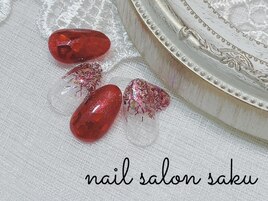ハートネイル/定額デザイン