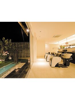 個室があるサロン