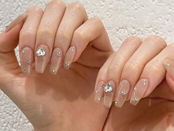 ミモ(Mimo')の写真/お仕事柄派手なデザインはできない方ににおすすめ◎指先をキレイに見せるネイルに仕上がり★OLさんに人気♪