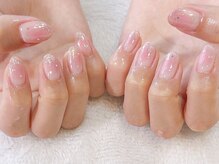 ムーピーネイル(moopy nail)の雰囲気（負担を少なく、自爪や指が美しく見えるよう施術します。）