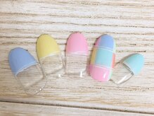 アイラッシュアンドネイル専門店 クラル(CURAR)/チェックネイル￥7980