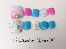 ランディ(nail salon RANDY)/フットジェル￥7900♪3