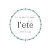 レテ(l'ete)のお店ロゴ