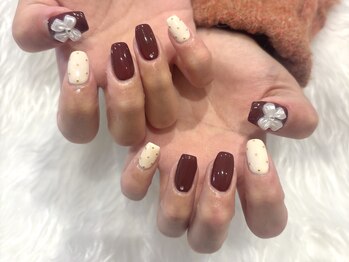 アコ バイ ネオリーブ(aco by Neolive)/ボルドーネイル☆7500円