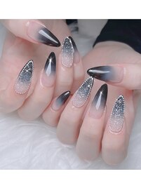 長さ出しチップスカルプデザイン
