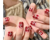 バイムーンサロン(By Moon Salon)/可愛い　韓国チェック