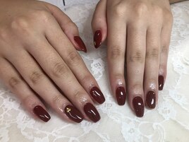 ボルドーネイル