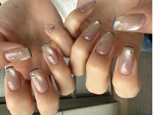 ディエム(diem.)/スキニーフレンチネイル