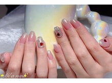 ディアネイルサロン 池袋(Di’a)/埋め尽くし/フィルイン／グラデ