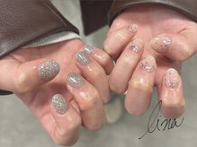 リッカ 鍋島店(Licca)/キラキラ星ネイル